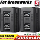 2PACK For Greenworks Pro 60VOLT Ah Lithium-ion Battery LB605 LB602 LB60A00. Fixed Price $159.99.