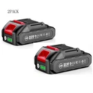 2PCS 21V 2000MAH Rechargeable Lithium Battery Makita Compatible Wrench Chainsaw. Fixed Price $27.54.