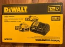 Dewalt DCB135C 2-PC 12V Ah / Li-ion Batteries And Charger Starter Kit New. Fixed Price $139.97.