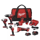 Milwaukee M18 2694-25 Cordless Tool Combo Kit Batteries & Charger. Fixed Price $399.00.