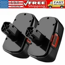 2PACK For Craftsman 19.2VOLT C3 11375 130279005 Diehard Battery Cordless Drill. Fixed Price $29.00.