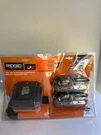 X2 Ridgid R840088 Octane 18V 3.0AH Bluetooth Battery (2 Pcs) With Charger. Fixed Price $149.99.
