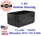 Milwaukee M18 18V 9.0AH CELLS*18650 Replacement Case Bottom Housing ONLY-1PC. Fixed Price $16.99.