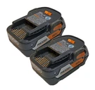 Ridgid (2 Pack) 18-VOLT Lithium Ion 4-AMP R840087 130218009-2PK. Fixed Price $224.98.