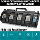 For Makita DC18SF 14.4V-18V Lxt Lithium-ion Rapid 4-PORT Charger With Usb Ports. Fixed Price $48.00.