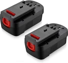 Powerextra 2 Pack 3.7AH 18VOLT HPB18 Replacement Battery Compatible With Black. Fixed Price $35.00.