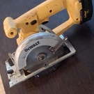 Dewalt DW935 18V Cordless Circular Saw Yellow Battery Powered Tool. Fixed Price $35.00.