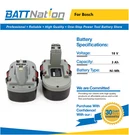 2X 18V 3AH Nimh Battery For Bosch BAT025 BAT026 BAT160 BAT180 BAT181 3453-01. Fixed Price $79.45.
