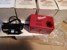 Milwaukee Nos Battery Charger 12V Dc 48-59-0181 Plug Only**. Fixed Price $32.50.
