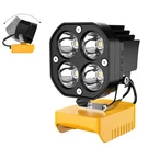 40W 6000LM Led Work For Dewalt 20V Max Battery Portable Flashlight Pd. Fixed Price $15.63.