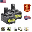 Smart Protection 2PACK 18V 6.0AH Battery With Charge Indicator For Ryobi Tools. Fixed Price $76.99.