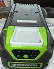 Greenworks 40V G-max 5.0AH Battery BAF725. Fixed Price $55.00.