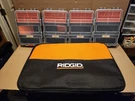 Ridgid 902048009 Contractor Tool Bag 14X10X4.5 + Hdx Plastic Storage Box. Fixed Price $79.99.