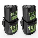 Upgraded 2PACKS 3000MAH Replacement Battery For Stihl 10.8V Hsa 26 Hs.... Fixed Price $61.08.