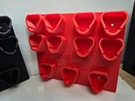 Milwaukee M12 11 Bay Battery Holder 3D Printed Abs. Fixed Price $30.00.