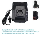 Charger For Bosch BC430 BAT411 BAT413 BAT412A Battery 10.8-12V Li-ion. Fixed Price $15.99.