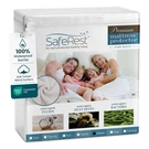 Saferest Waterproof Queen Size Mattress Protector - Fitted With Stretchable P.... Fixed Price $58.14.