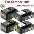 4/2PCS 18V 5AH 2AH For Karcher Replacement Lithium-ion Battery Cordless. Fixed Price $179.99.