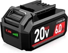 6.0AH Battery For Skil BY519601 BY519603 BY519702, Fit Pwrcore V20. Fixed Price $43.99.