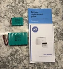 Adt Total Security Replacement Battery Set 7.2V 3700MAH & 600MAH + Guides. Fixed Price $34.99.