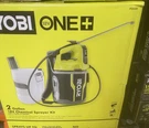 New Ryobi ONE18V Cordless 2 Gal Backpack Chemical Sprayer With Battery & Charger. Fixed Price $189.99.