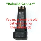 Rebuild Service For Snap-on 9.6 Volt CTB5196 Ni-cd 2.0AH 2000MAH. Fixed Price $48.00.