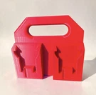 Milwaukee M18 Battery Holder 4 Pack Caddy Red Abs Wall 3D Printed. Fixed Price $15.99.