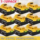 New For Dewalt Volt Max Xr 8.0AH Lithium Ion Battery Pack DCB206-2 DCB200. Fixed Price $131.12.