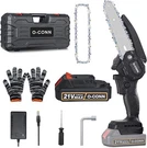 6 Inch 21V Battery Powered Handheld Cordless Electric Chainsaw For Wood Cutting. Fixed Price $44.99.