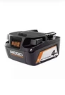 New Ridgid 18V Lithium-ion 4.0 Ah Battery AC87004. Fixed Price $55.30.