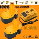 Replace For Dewalt 18V Ni-mh Battery 7.0AH DW9096 DW9095 DW9098 DC9096-2/CHARGER. Fixed Price $25.00.