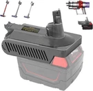 Adapter For Milwaukee 18V Li-ion Battery Convert To Dyson V10 Vacuum Cleaner. Fixed Price $26.99.