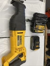 Dewalt Reciprocating Saw Model DCS381 W/ Battery And Charger. Fixed Price $89.99.