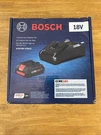 Bosch GXS18V-15N15 Volt Li-ion Starter Kit Charger & 4.0 Ah Battery. Fixed Price $56.00.