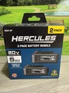 Hercules HC01-2P 20V 5AH Li-ion Battery 2-PACK Black 71271 59642. Fixed Price $93.99.