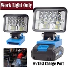 28W Led Work Light For Hart 20V Lithium Battery W/usb Fast Charging Port Outdoor. Fixed Price $34.99.