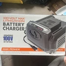 Snow Joe + Sun Certified Authentic ION100V-RCH Rapid Charger For Volt. Fixed Price $54.55.