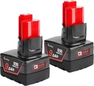 Waitley Pack 9AH Replacement Battery Compatible With Milwaukee 12V.... Fixed Price $79.74.