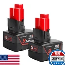 Tenmoer 2PK 12V 9.0AH Battery For Milwaukee M12 48-11-2460 Power Tools. Fixed Price $76.97.