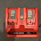 Black & Decker Dual Battery Charger XRC360 Volt Tested. Fixed Price $29.99.