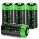 Enegitech CR123A Lithium Battery, Volt For Home.... Fixed Price $18.26.