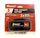 Bauer 1907C-B 20V Ah Lithium Battery Pack (item 57007) New Sealed. Fixed Price $52.99.