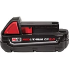 Electric Tool 48-11-1820 Red Lithium 2.0 Compact Battery Pack, 3.3" X 5.6". Fixed Price $61.99.