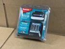 Sealed Makita BL1021BDC1 12V Max Cxt Lithium-ion Battery & Charger Starter Pack. Fixed Price $109.00.