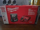 Milwaukee Tool (48-59-1865) M18 XC6.0 Starter Kit, Battery + Charger. Fixed Price $99.00.