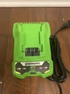 Greenworks 24V Battery Charger. Fixed Price $60.00.