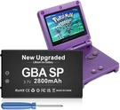 Shenmz Gba Battery, Upgraded 2800MAH Ultra High Capacity Rechargeable Lithium. Fixed Price $16.83.