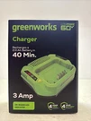 Greenworks 60V Ultra Power Rapid Battery Charger 662906951. Fixed Price $55.55.