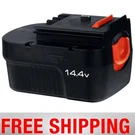Upgraded For Black And Decker HPB14 14.4 Volt 4.8AH Battery Ni-mh FSB14 A14F Usa. Fixed Price $22.98.