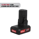 Hyper Tough 12V Max 4.0AH Lithium-ion Power Tool Battery Pack. Fixed Price $33.97.